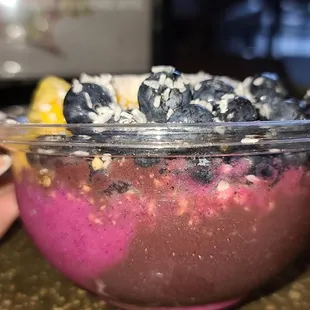 Jamaica Pitaya with half Acai