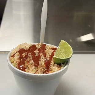 Corn in a cup