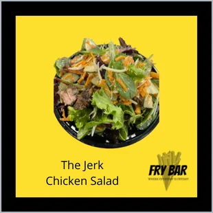 the jerk chicken salad