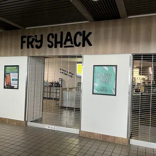 Fry Shack Store Front, California State University, East Bay, Hayward, CA.