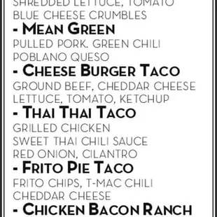 Taco Tuesday - the kitchen is open until 2am!