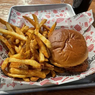 Honey Spicy Butter Chicken Sandwich