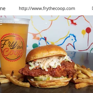 What&apos;s in this photo? What Fry the Coop&apos;s website says it&apos;s supposed to look like.