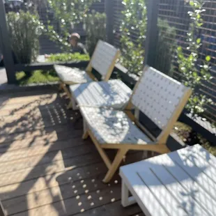 sushi and sashimi, outside