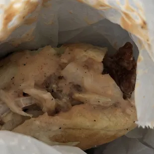 Hot chicken sandwich as is, no subs; messy but soo delicious