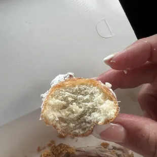 Fritter like a hush puppy with corn.