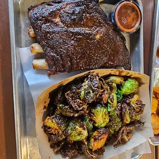 BBQ Pork Ribs 1/3 Rack (GF)