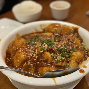 Sole Fish Fillet in a Spicy Gravy