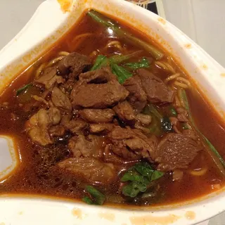 Spicy & Sour Beef Noodle Soup