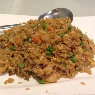 House Special Fried Rice-Chicken, Beef & Prawns