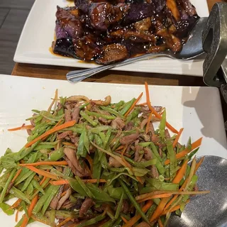 Stir Fried Duck Meat with Ginger