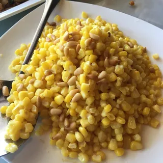 Corn with Pine Nuts