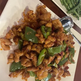 Dry Cooked Szechuan Chicken