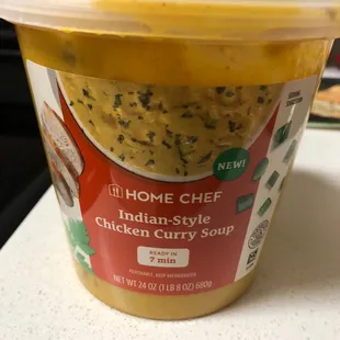 Chicken curry soup Indian style