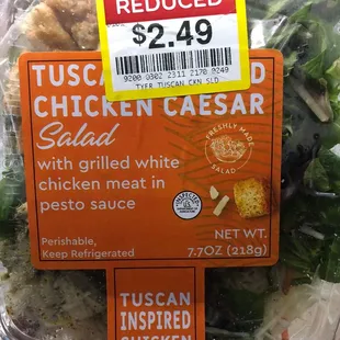 Tucsan Chicken Caesar Salad