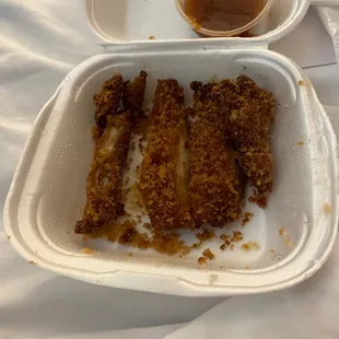 F's Chicken Katzu almost gone lol