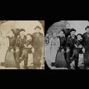 They thought they would never be able to see these faces again...we were happy to help dispel that idea