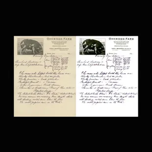 A time capsule letter from 1928, found under a house in a whiskey bottle