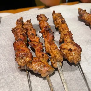 Lamb skewers