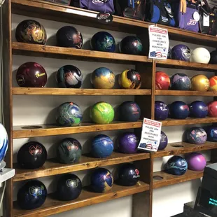 Bowling shop