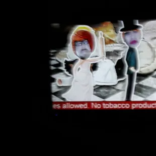 The videos they play after each attempt. So hilarious!