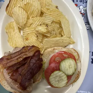 Grilled chicken sandwich