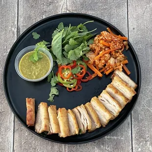 Pork Belly Lettuce Wraps