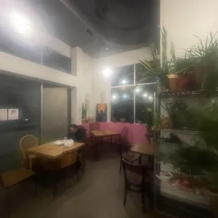 Restaurant dining area