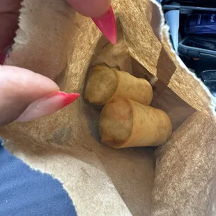 Didn't care for the spring rolls