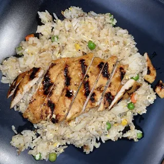 Fried Chicken and Rice