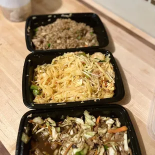 War Wonton Soup, Chicken Fried Rice, 93. Shrimp Pad Thai Chow Fun, 49. Mu Shu Pork