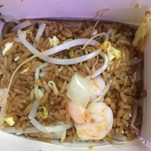 Shrimp fried rice