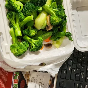 Happy lunch Wednesday veggies  delight 2/8/23