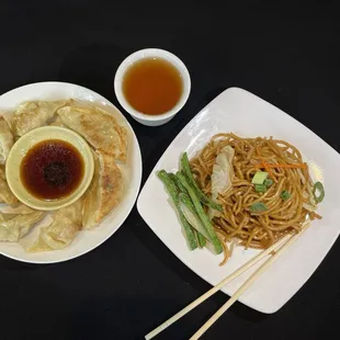Noodles and dumplings