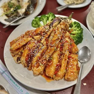 Sweet &amp; Sour Eggplant