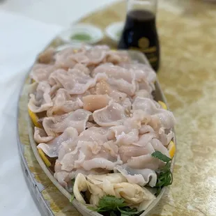 boat of Geoduck象拔蚌