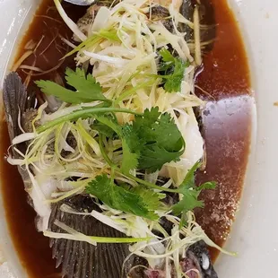 Steamed Fish