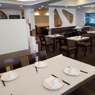 interior, sushi and sashimi