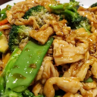 Chicken with mixed vegetables