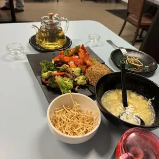 12. Egg Flower Soup, dinner special- Shanghai