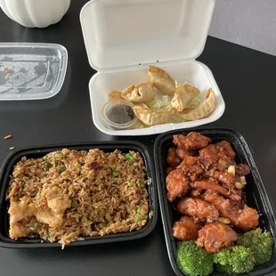 89. Combination Fried RIce 5. Chicken Dumplings 35. Orange Chicken