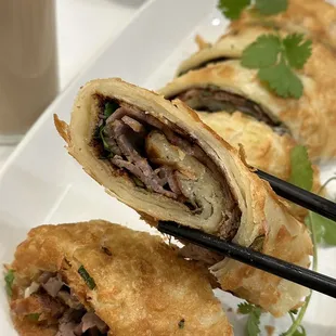 Beef roll was soooo good!