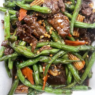 Takeout Beef with Long Beans