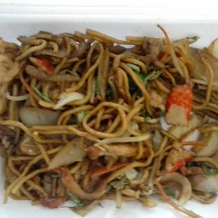 a close up of a plate of food