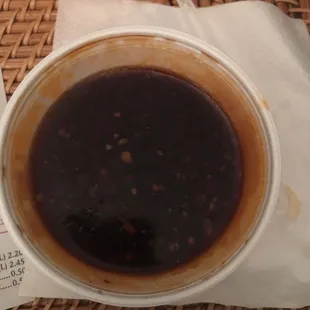 Side order of Garlic Sauce