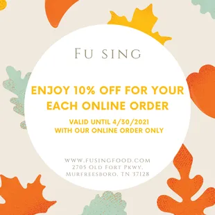 It's just your typical Asian take-out, have better quality food and quicker service! Welcome and taste!