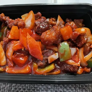 Sweet sour pork