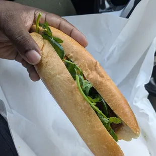 Banh Mi Tofu Hoagie