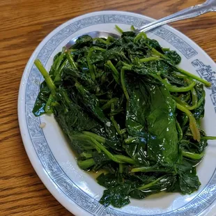 Garlic Spinach