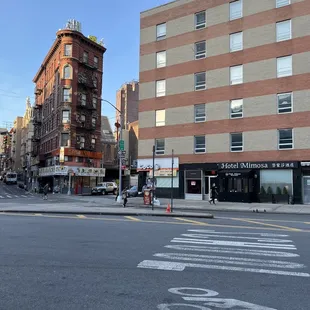 For directions, look for this CoCo boba tea store, and then walk across the street to where I'm standing